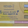Coffret de 4 couteaux de table N°125 Bon Appétit Campagne