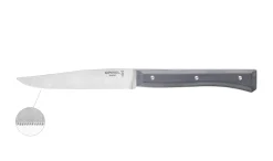 Coffret de 4 couteaux de table Facette Ardoise Microdenté