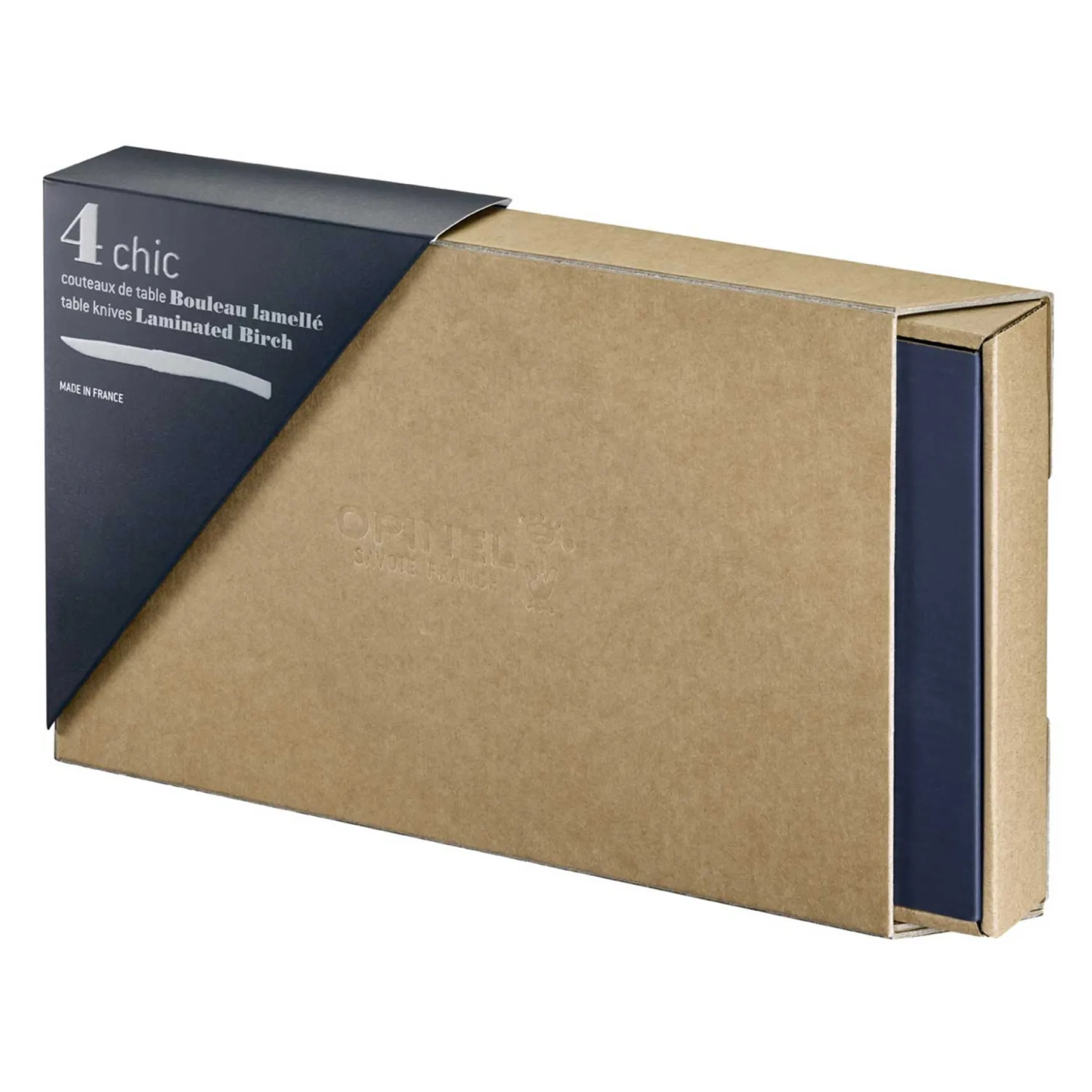 Coffret Table Chic Bouleau Lamellé