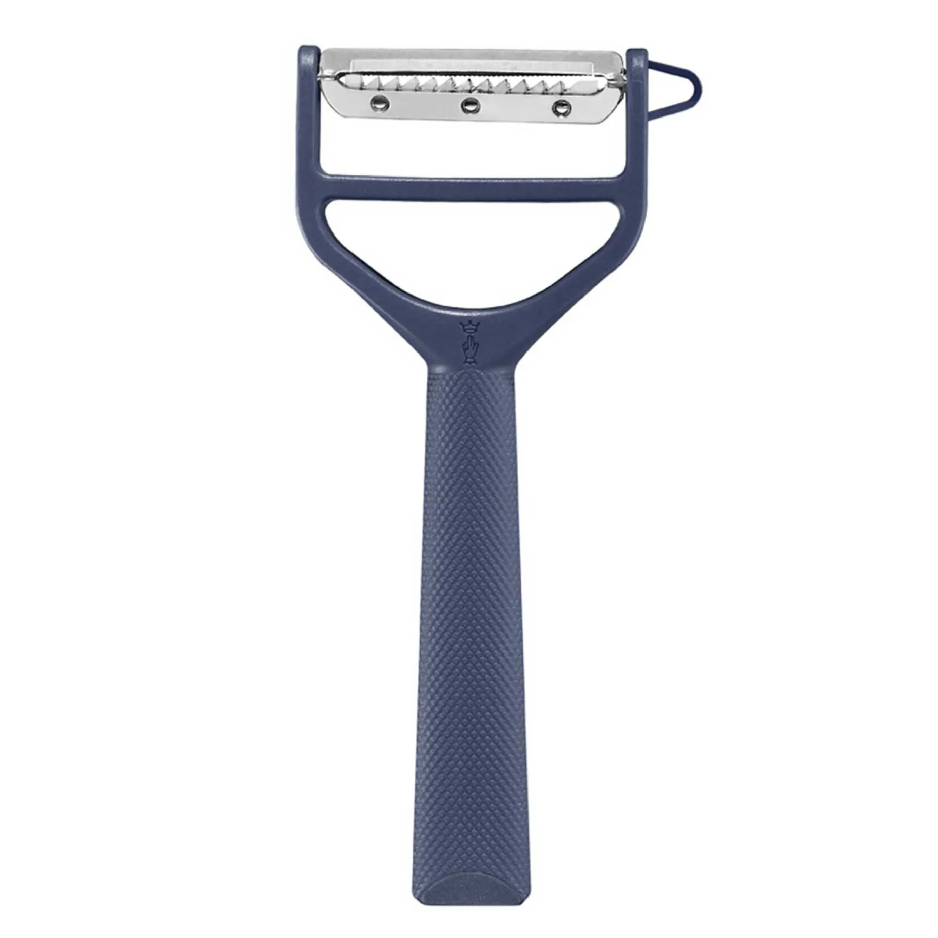 Eplucheur T-Duo polymère Bleu