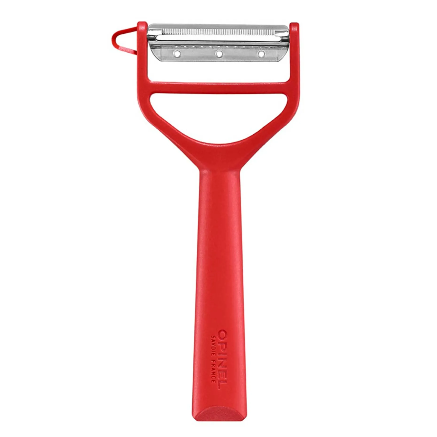 Eplucheur T-Duo polymère Rouge